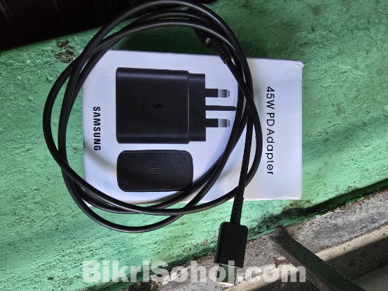 Samsung 45W PD Adapter With Cable